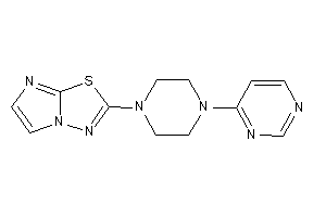 2-[4-(4-pyrimidyl)piperazino]imidazo[2,1-b][1,3,4]thiadiazole