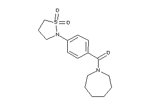 Azepan-1-yl-[4-(1,1-diketo-1,2-thiazolidin-2-yl)phenyl]methanone