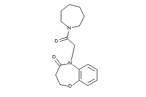 Image of 5-[2-(azepan-1-yl)-2-keto-ethyl]-2,3-dihydro-1,5-benzoxazepin-4-one