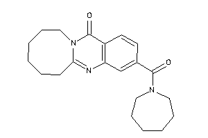 3-(azepane-1-carbonyl)-6,7,8,9,10,11-hexahydroazocino[2,1-b]quinazolin-13-one