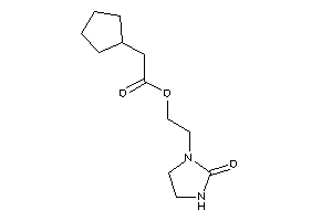 2-cyclopentylacetic Acid 2-(2-ketoimidazolidin-1-yl)ethyl Ester