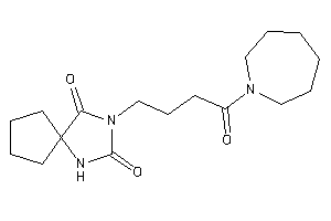 3-[4-(azepan-1-yl)-4-keto-butyl]-1,3-diazaspiro[4.4]nonane-2,4-quinone