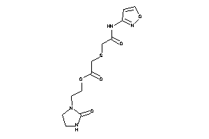 2-[[2-(isoxazol-3-ylamino)-2-keto-ethyl]thio]acetic Acid 2-(2-ketoimidazolidin-1-yl)ethyl Ester