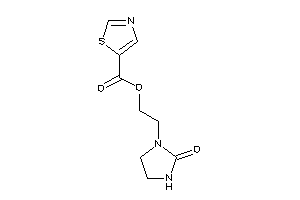 Thiazole-5-carboxylic Acid 2-(2-ketoimidazolidin-1-yl)ethyl Ester