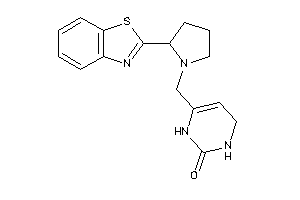 Image of 6-[[2-(1,3-benzothiazol-2-yl)pyrrolidino]methyl]-3,4-dihydro-1H-pyrimidin-2-one