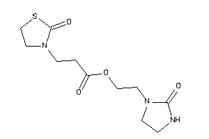 3-(2-ketothiazolidin-3-yl)propionic Acid 2-(2-ketoimidazolidin-1-yl)ethyl Ester