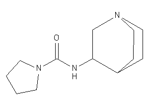 N-quinuclidin-3-ylpyrrolidine-1-carboxamide