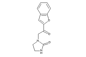 1-[2-(benzofuran-2-yl)-2-keto-ethyl]-2-imidazolidinone