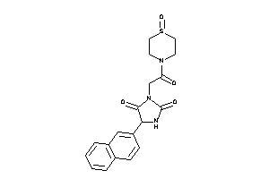 3-[2-keto-2-(1-keto-1,4-thiazinan-4-yl)ethyl]-5-(2-naphthyl)hydantoin