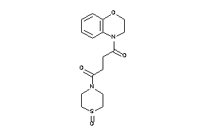 1-(2,3-dihydro-1,4-benzoxazin-4-yl)-4-(1-keto-1,4-thiazinan-4-yl)butane-1,4-dione