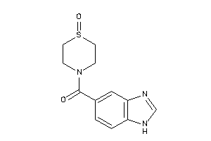 1H-benzimidazol-5-yl-(1-keto-1,4-thiazinan-4-yl)methanone