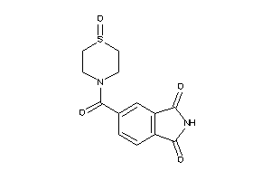 Image of 5-(1-keto-1,4-thiazinane-4-carbonyl)isoindoline-1,3-quinone