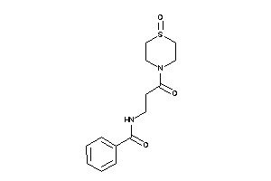 N-[3-keto-3-(1-keto-1,4-thiazinan-4-yl)propyl]benzamide