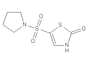 5-pyrrolidinosulfonyl-4-thiazolin-2-one