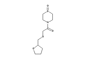 Image of 1-(1-keto-1,4-thiazinan-4-yl)-2-(tetrahydrofurfuryloxy)ethanone
