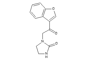 1-[2-(benzofuran-3-yl)-2-keto-ethyl]-2-imidazolidinone