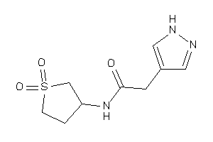 N-(1,1-diketothiolan-3-yl)-2-(1H-pyrazol-4-yl)acetamide