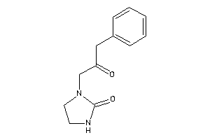 1-(2-keto-3-phenyl-propyl)-2-imidazolidinone