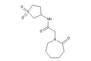 Image of N-(1,1-diketothiolan-3-yl)-2-(2-ketoazepan-1-yl)acetamide