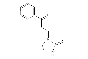 1-(3-keto-3-phenyl-propyl)-2-imidazolidinone