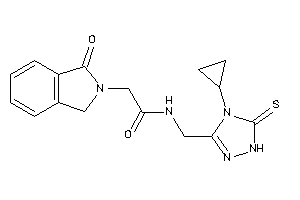 N-[(4-cyclopropyl-5-thioxo-1H-1,2,4-triazol-3-yl)methyl]-2-(1-ketoisoindolin-2-yl)acetamide