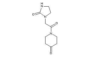 1-[2-(2-ketoimidazolidin-1-yl)acetyl]-4-piperidone