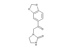 1-[2-(1,3-benzodioxol-5-yl)-2-keto-ethyl]-2-imidazolidinone