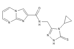 N-[(4-cyclopropyl-5-thioxo-1H-1,2,4-triazol-3-yl)methyl]imidazo[1,2-a]pyrimidine-2-carboxamide