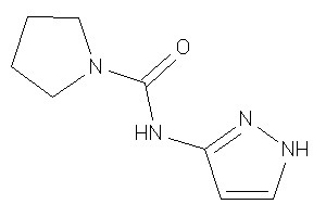 N-(1H-pyrazol-3-yl)pyrrolidine-1-carboxamide