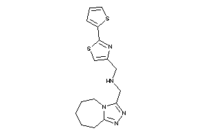 6,7,8,9-tetrahydro-5H-[1,2,4]triazolo[4,3-a]azepin-3-ylmethyl-[[2-(2-thienyl)thiazol-4-yl]methyl]amine