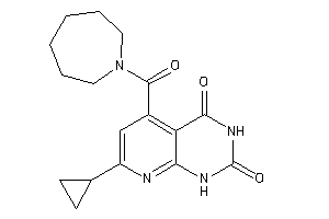 5-(azepane-1-carbonyl)-7-cyclopropyl-1H-pyrido[2,3-d]pyrimidine-2,4-quinone