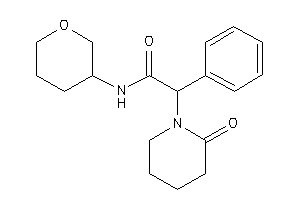 2-(2-ketopiperidino)-2-phenyl-N-tetrahydropyran-3-yl-acetamide