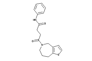 4-keto-N-phenyl-4-(4,6,7,8-tetrahydrothieno[3,2-c]azepin-5-yl)butyramide