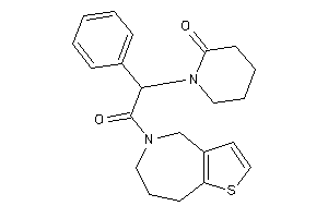 1-[2-keto-1-phenyl-2-(4,6,7,8-tetrahydrothieno[3,2-c]azepin-5-yl)ethyl]-2-piperidone