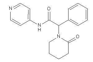 2-(2-ketopiperidino)-2-phenyl-N-(4-pyridyl)acetamide