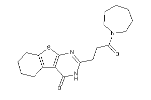 2-[3-(azepan-1-yl)-3-keto-propyl]-5,6,7,8-tetrahydro-3H-benzothiopheno[2,3-d]pyrimidin-4-one