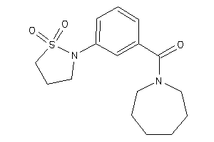 Azepan-1-yl-[3-(1,1-diketo-1,2-thiazolidin-2-yl)phenyl]methanone