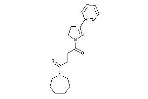 1-(azepan-1-yl)-4-(3-phenyl-2-pyrazolin-1-yl)butane-1,4-dione