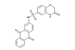 N-(9,10-diketo-2-anthryl)-3-keto-4H-1,4-benzoxazine-6-sulfonamide