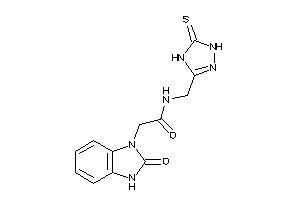 2-(2-keto-3H-benzimidazol-1-yl)-N-[(5-thioxo-1,4-dihydro-1,2,4-triazol-3-yl)methyl]acetamide