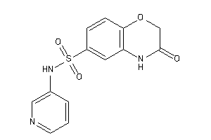 3-keto-N-(3-pyridyl)-4H-1,4-benzoxazine-6-sulfonamide