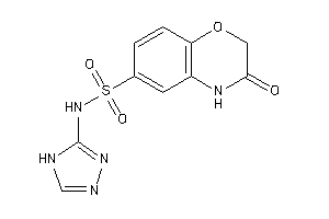 3-keto-N-(4H-1,2,4-triazol-3-yl)-4H-1,4-benzoxazine-6-sulfonamide