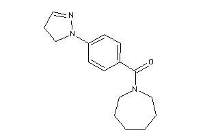 Azepan-1-yl-[4-(2-pyrazolin-1-yl)phenyl]methanone