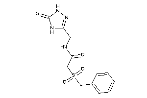 2-benzylsulfonyl-N-[(5-thioxo-1,4-dihydro-1,2,4-triazol-3-yl)methyl]acetamide