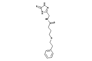 4-phenethyloxy-N-[(5-thioxo-1,4-dihydro-1,2,4-triazol-3-yl)methyl]butyramide