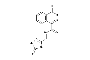 4-keto-N-[(5-thioxo-1,4-dihydro-1,2,4-triazol-3-yl)methyl]-3H-phthalazine-1-carboxamide