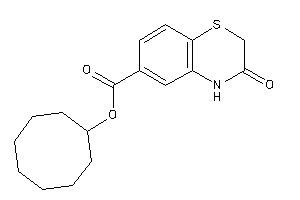 3-keto-4H-1,4-benzothiazine-6-carboxylic Acid Cyclooctyl Ester