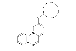 2-(2-ketoquinoxalin-1-yl)acetic Acid Cyclooctyl Ester