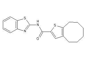 N-(1,3-benzothiazol-2-yl)-4,5,6,7,8,9-hexahydrocycloocta[b]thiophene-2-carboxamide