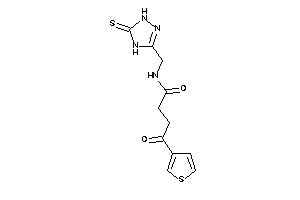 4-keto-4-(3-thienyl)-N-[(5-thioxo-1,4-dihydro-1,2,4-triazol-3-yl)methyl]butyramide